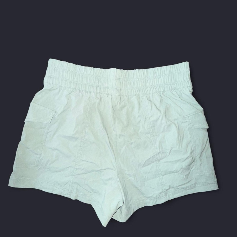 Women's Light Green Shorts - Picture 2 of 4